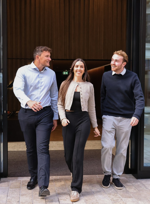 EWI Recruiters walking and talking